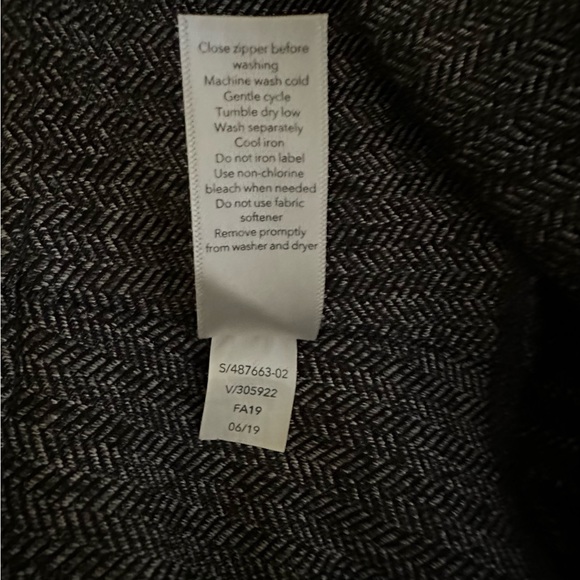 NWOT Athleta Delancey Herringbone Tight Black | Grey Skinny Fit Size XS Women's - Picture 4 of 6